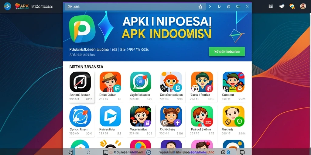 Tangkapan layar pertama menunjukkan tampilan antarmuka yang menarik.