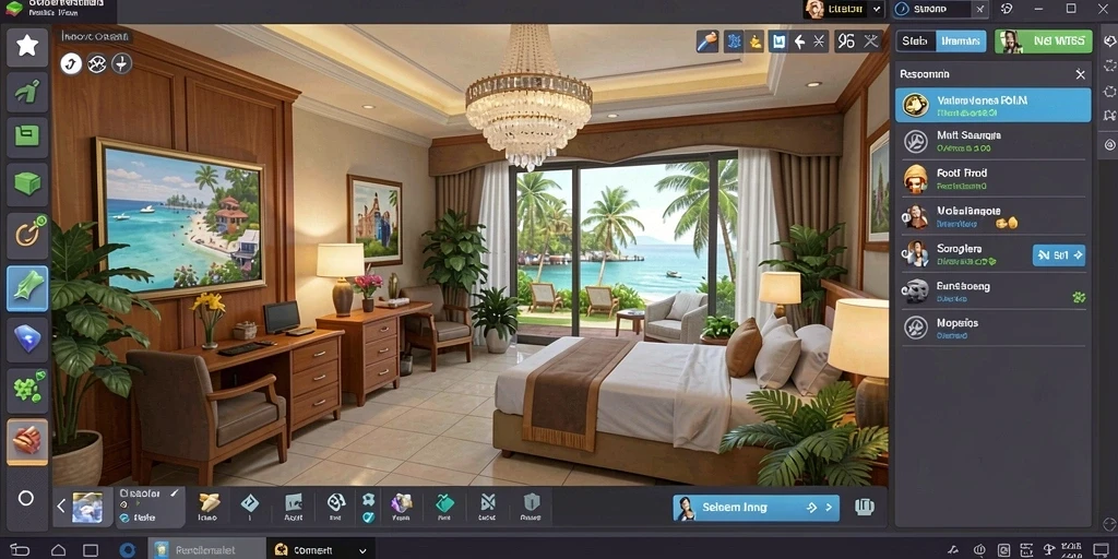 Screenshot menampilkan grafik yang memukau dan karakter yang dinamis.