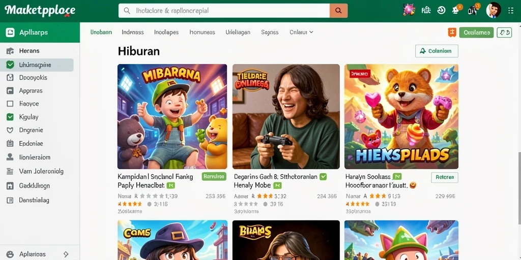 Tampilan antarmuka yang ramah pengguna.