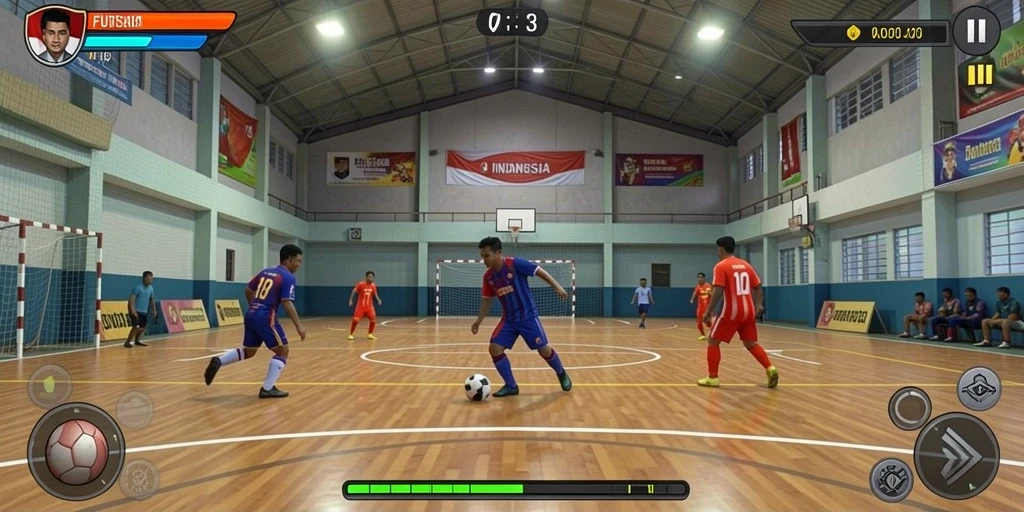 Tampilan awal permainan yang menawan dan menarik perhatian.