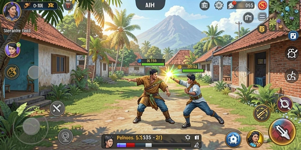 Tampilan antarmuka yang intuitif dan menarik.