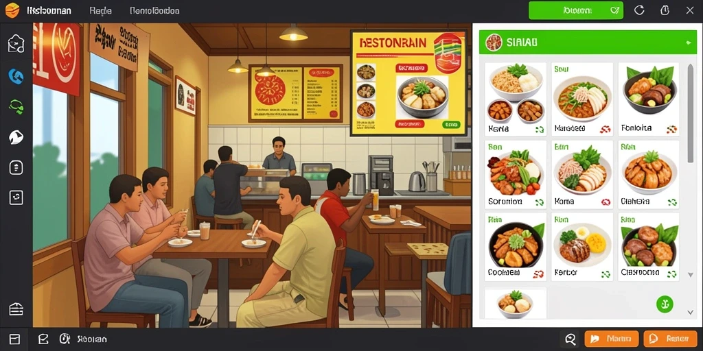 Tampilan utama LJO777 yang menarik.