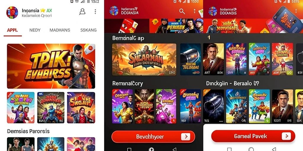 Tampilan antarmuka yang user-friendly.