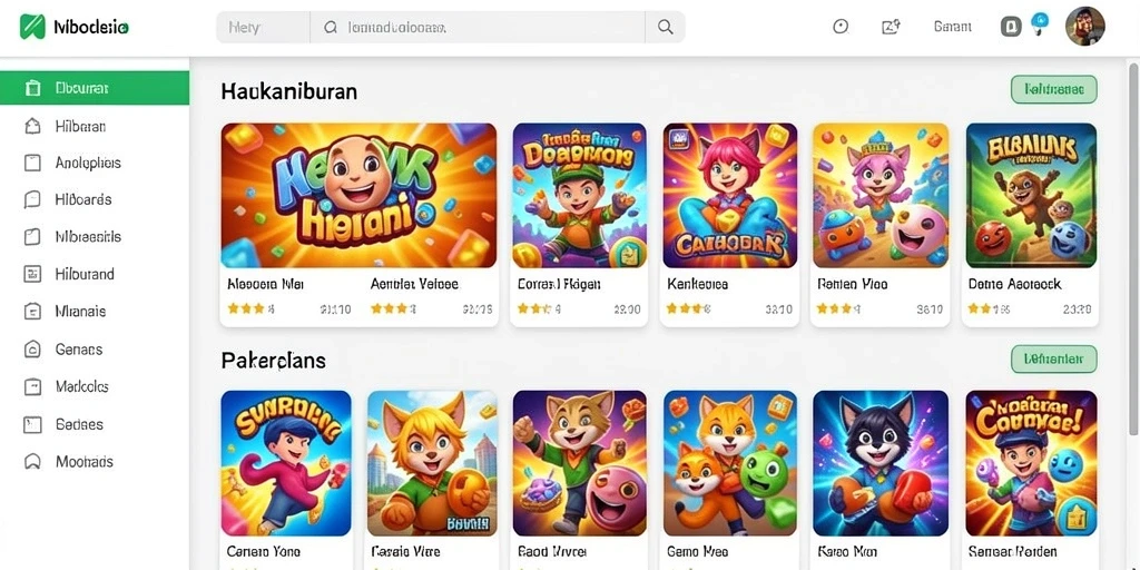Tampilan antarmuka yang menarik dan mudah digunakan.