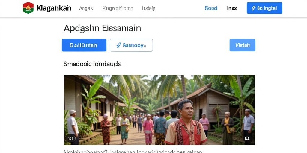 Tampilan antarmuka yang intuitif dan mudah dipahami.