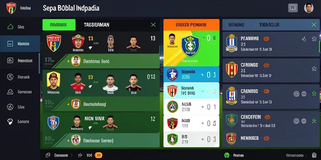Tampilan antarmuka aplikasi yang atraktif.