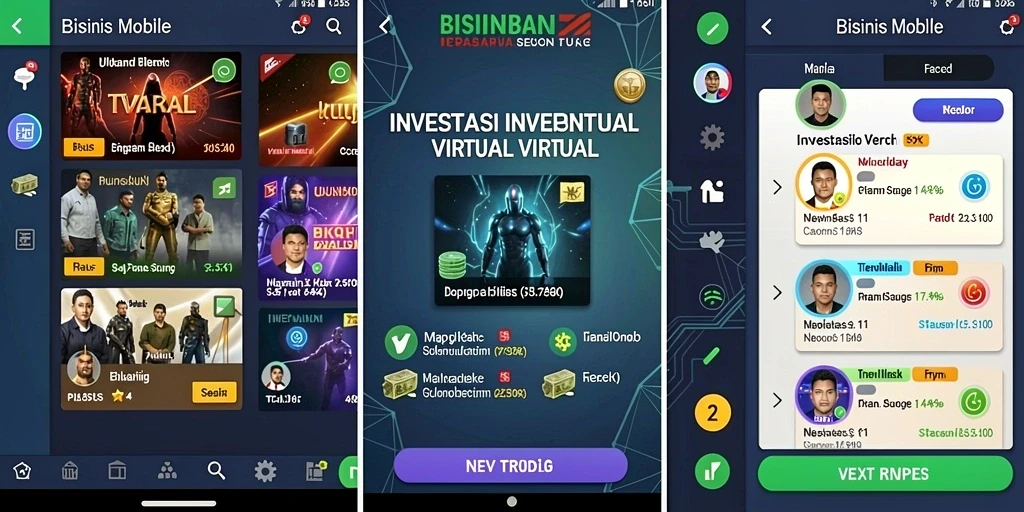 Tampilan menu utama SAKTI77 yang menarik dan user-friendly.