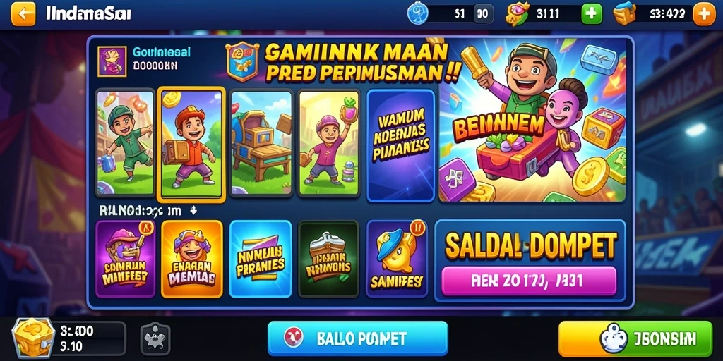 Tampilan awal aplikasi yang menarik dan mudah dinavigasi.