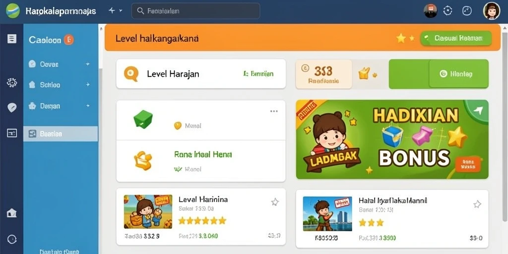 Tampilan antarmuka yang ramah pengguna.